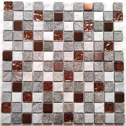 Natural stone tile glass...