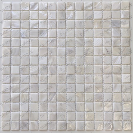 Mosaic Tiles 280pcs Mother of Pearl round 15mm 