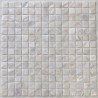 Mother of pearl mosaic tile for bathroom and shower floor and wall NACARAT BLANC