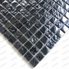 Black glass mosaic tiles for bathroom and kitchen KEREM