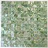 Mother of pearl mosaic shower tiles for kitchen and bathroom NACARAT VERT